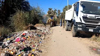 حملة نظافة مكبرة تعيد الوجه الحضاري لقرية العديسية بقنا