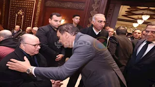 20 صورة من عزاء شقيق محافظ القاهرة السابق