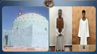 الداخلية تكشف تفاصيل تسلق أحد الأشخاص قبة مقام بأسوان ومحاولة تحطيمه | فيديو