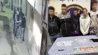 5 متهمين وسلاح.. فيديو يكشف تجارة مخدرات مثيرة في القليوبية