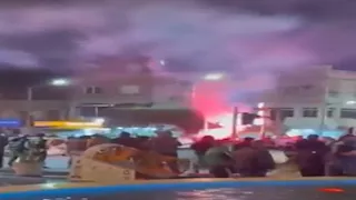 احتفالات الجزائر بفوز منتخب السنغال بكأس الأمم الأفريقية