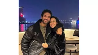 هكذا احتفلت إيمي سمير غانم بعيد ميلاد زوجها 