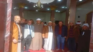 افتتاح مسجد محمد أمين بقرية طحوريا بعد الإحلال والتجديد بالقليوبية