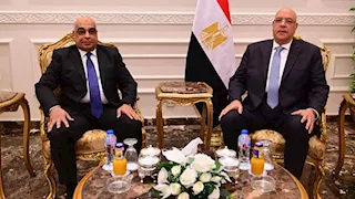 رئيس مجلس النواب يستقبل وزير العدل للتهنئة بمنصبه