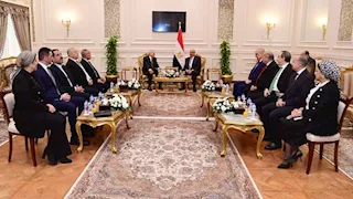 رئيس مجلس الشيوخ يهنئ المستشار هشام بدوي بفوزه برئاسة مجلس النواب