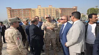 بمخبز ومستشفى ميداني.. الأقصر تناور للكوارث بـ "صقر 162" (صور)