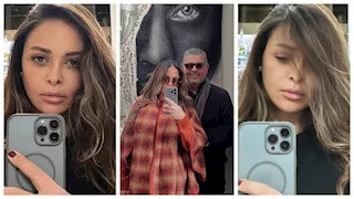 بالصور- داليا البحيري تخطف الأنظار مع زوجها من أحدث ظهور 