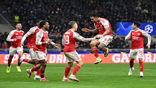 فيديو أهداف مباراة أرسنال وإنتر ميلان في دوري أبطال أوروبا 