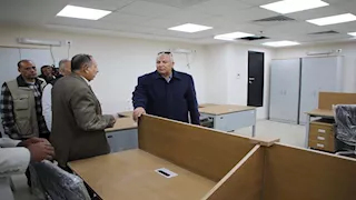  افتتاح فرع الضرائب العقارية بمركز الفرافرة في الوادي الجديد