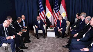 ترامب عن الرئيس السيسي: رجل قوي ورائع.. أشكره على عمله في غزة
