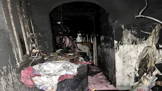 ننشر الصور الأولى لموقع حادث مصرع 3 أطفال داخل مسكنهم في الدقهلية