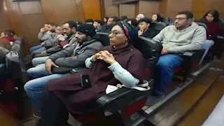 فعاليات اليوم الأول لورشة مهارات التكوين البصري بمركز الثقافة السينمائية