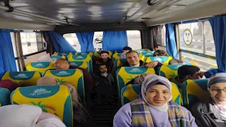 كفر الشوبك بالقليوبية تنظم قافلة ثقافية لمعرض القاهرة الدولي للكتاب (صور)