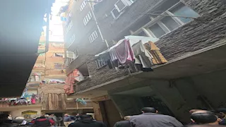  أم و4 أبناء.. نقل جثامين "ضحايا الغاز" بشبرا الخيمة لمشرحة مستشفى قليوب العام