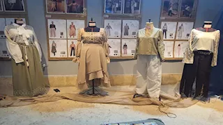 "خيوط من المعز".. مشروع تخرج طلاب فنون تطبيقية يحاكي الملابس التراثية