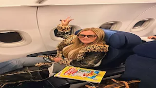 داخل طائرة.. نيكول سابا تتألق في أحدث ظهور لها (صور)