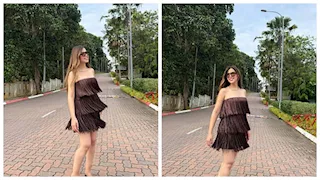 بإطلالة صيفية جريئة.. ميرنا جميل تنشر صورا من ماليزيا