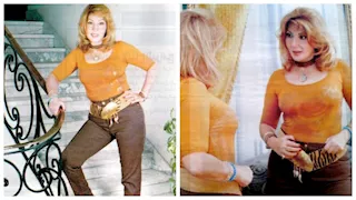 "الأجمل والأحلى".. نادية الجندي تنشر صورة نادرة في شبابها