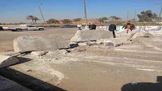 خلل في التروس.. غلق كوبري "أبو زعبل الجديد" 15 يومًا (صور)