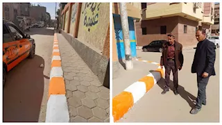 محافظة قنا تطلق حملة لتجميل الشوارع الرئيسية بمركز قفط (صور)