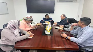 نائب مدير الرعاية الصحية بجنوب سيناء يتابع انتظام تقديم الخدمات الطبية والإدارية