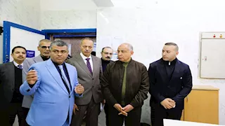 بالصور- محافظ المنيا يتابع تجهيزات مراكز الرعاية الصحية بمغاغة