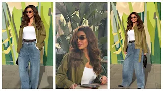 بالصور- مي سليم تخطف الأنظار بإطلالة كاجوال من أحدث ظهور