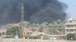 حريق داخل مصنع مراتب بالبدرشين.. والحماية المدنية تحاول السيطرة