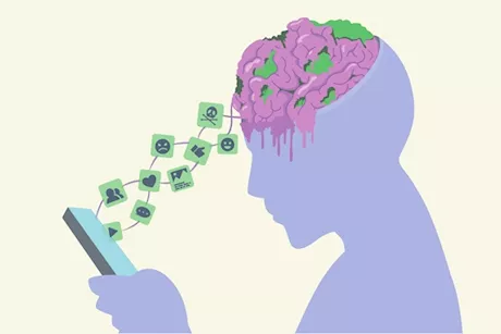 تعفن الدماغ- إليك أضرار السوشيال ميديا على عقلك "فيديوجرافيك"