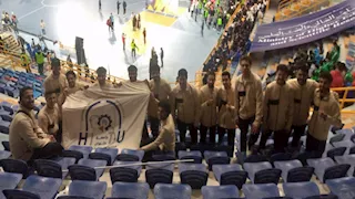 جامعة حلوان التكنولوجية الدولية تشارك في افتتاح دوري الجامعات والمعاهد