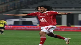 مروان عثمان: ارتداء قميص الأهلي مسؤولية كبيرة.. وسعيد بتسجيل أول أهدافي مع الفريق