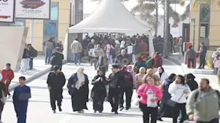 زحام لافت في اليوم السابع لمعرض الكتاب.. وعدسات مصراوي ترصد دخول الزوار