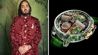 1.5 مليون دولار و397 حجرا كريما.. ساعة أنانت أمباني الجديدة تثير الجدل