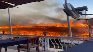 كشف ملابسات حريق عوامة سياحية بأسوان وضبط مرتكب الواقعة