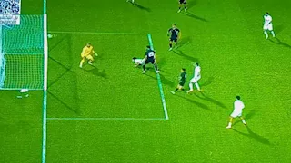 "تسديدة العقرب".. 10 صور من فرصة آدم كايد الضائعة أمام بتروجيت