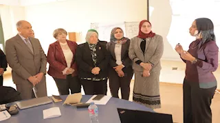 "رابحة" في المنيا.. تمكين دولي يحول السيدات لمنتجات (صور)