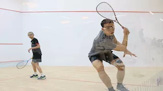 منافسات قوية في اليوم الأول من بطولة سيليا للإسكواش