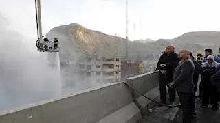  محافظ القاهرة يتابع ميدانيًا إطفاء حريق الزرايب بمنشأة ناصر- صور