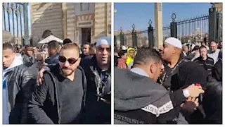 وفاة والد المطرب الشعبي عمرو أبوزيد.. وتشييع جنازته بالسيدة نفيسة (صور)