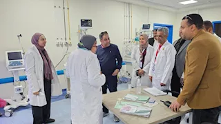 وكيل صحة أسيوط يتفقد التشغيل التجريبي لمستشفى ديروط المركزي الجديد (صور)