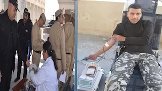 مديرية أمن البحر الأحمر تنظم حملة للتبرع بالدم
