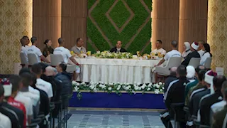 الرئيس السيسي لطلاب الأكاديمية العسكرية: هدفنا وضع نواة للتغيير وإعداد خريجين متميزين - (فيديو)