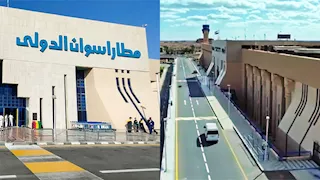 استعدادًا للطوارئ.. مطار أسوان يحاكي حادث طائرة غدًا للتدريب العملي (صور)