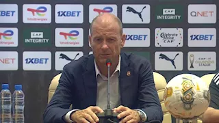 "تريزيجيه مقاتل ومصير بلعمري".. ماذا قال مدرب الأهلي بعد التعادل مع البنك؟