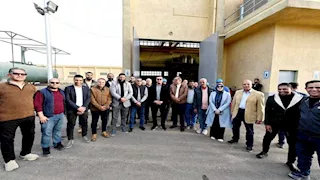 وزير الإسكان يتفقد مشروع رفع كفاءة محطة تنقية مياه الشرب بمدينة الشيخ زايد -(صور)