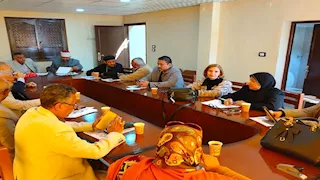 تضامن أسوان تعقد لجنة اختيار الأسرة المثالية لعام 2026 -صور