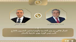 وزيرا خارجية مصر وباكستان يناقشان تطورات الأوضاع في اليمن وغزة