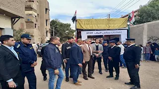 مدير أمن الأقصر يتفقد الخدمات الأمنية بلجان إعادة مجلس النواب