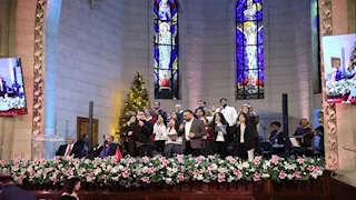 رئيسة "القومي للمرأة" تشهد احتفال الطائفة الإنجيلية بعيد الميلاد المجيد بكنيسة قصر الدوبارة