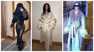"بالفرو والجلد الأسود".. كيم كارداشيان تثير الجدل بإطلالة شتوية غريبة